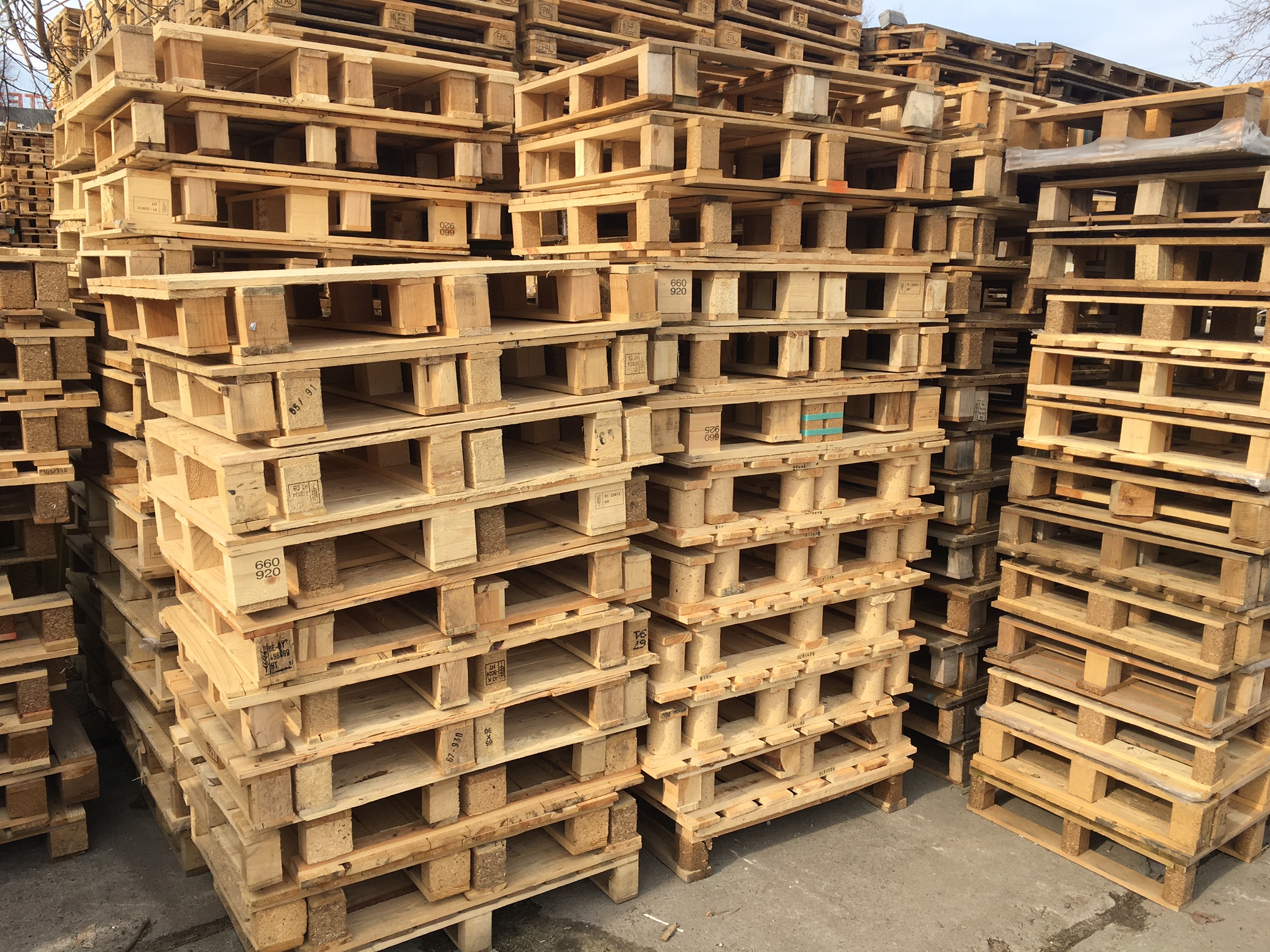 Półpalety drewniane 800x600